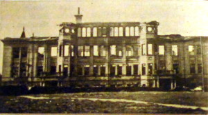 Original Washington High School Portland Oregon Burned 1922